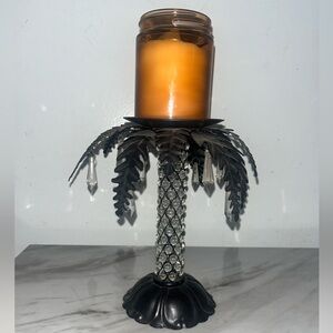 Palm Tree Candle Holder